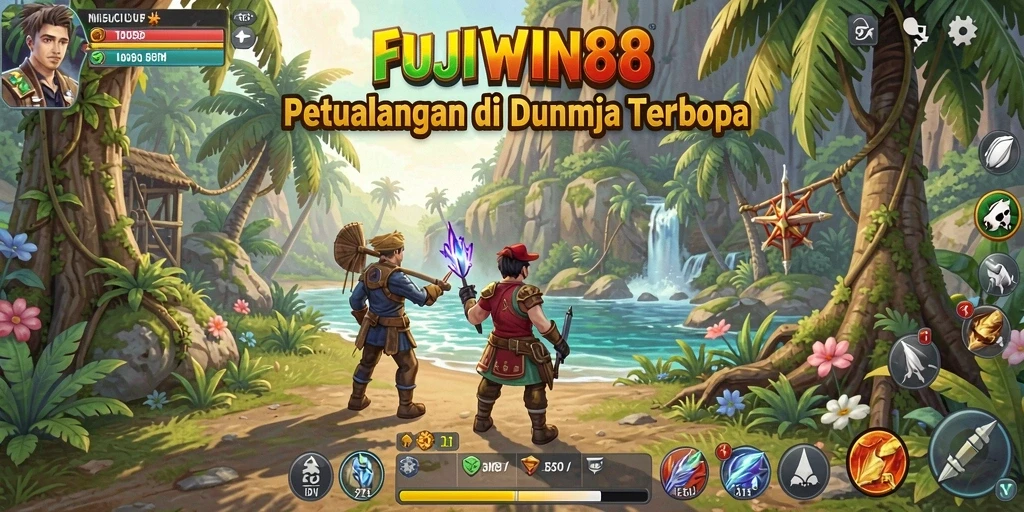 Tampilan gameplay FUJIWIN88 yang menakjubkan dalam dunia terbuka.