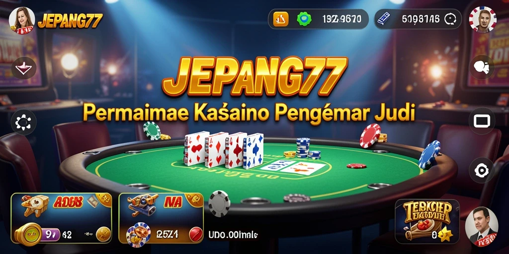 Tampilan screenshot JEPANG77 menampilkan keseruan permainan Kasino.