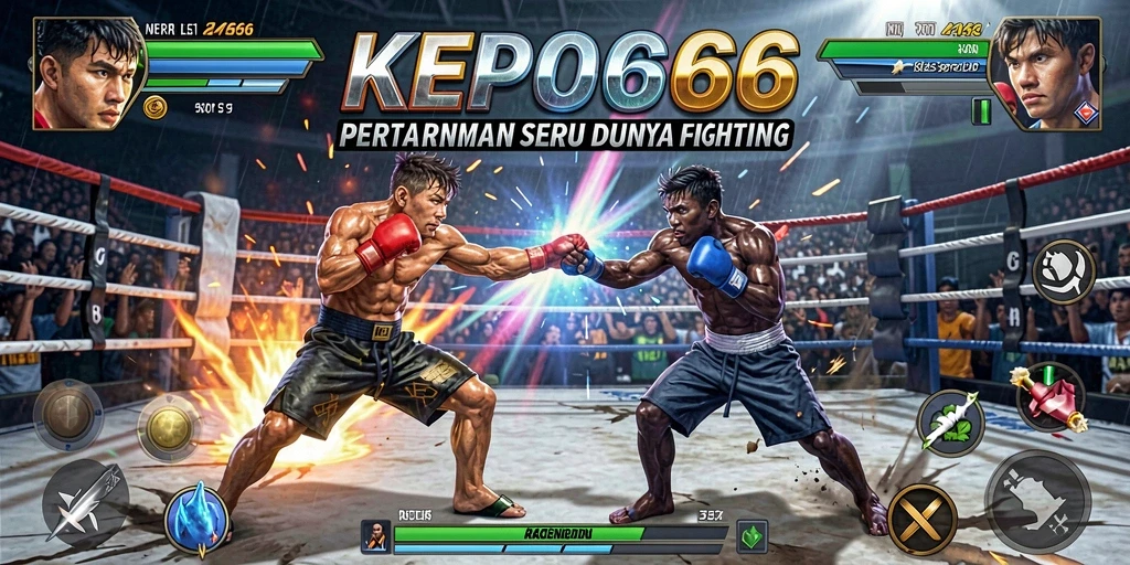 Tampilan gameplay Fighting yang intens dan mengasyikkan.