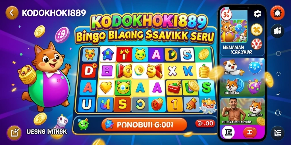 Screenshot KODOKHOKI889 menampilkan gameplay Bingo yang seru.