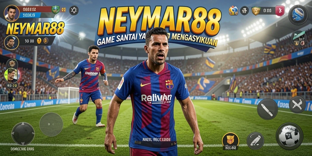 Tampilan gameplay seru dan mengasyikkan di NEYMAR88.