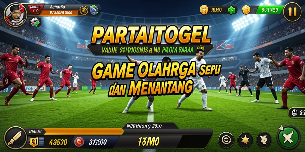 Screenshot menampilkan gameplay seru dari PARTAITOGEL dalam pertandingan olahraga.