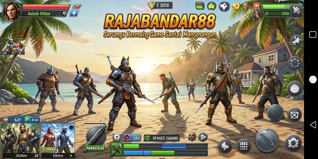 Tampak gameplay seru dalam RAJABANDAR88, penuh tantangan dan kesenangan.