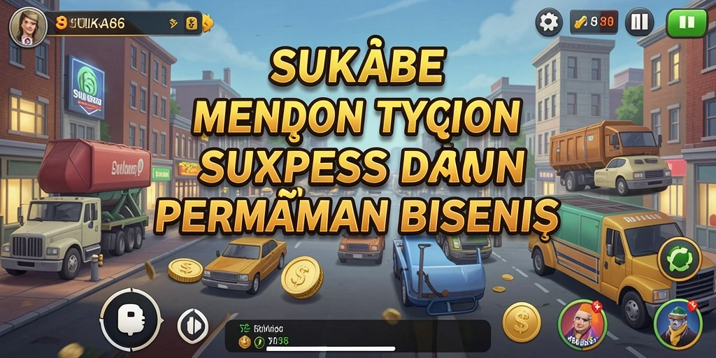 Tangkapan layar utama gameplay Tycoon SUKA86 yang seru.