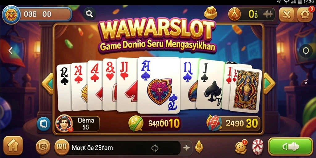 Tampilan gameplay seru di WAWARSLOT dengan teman-teman.